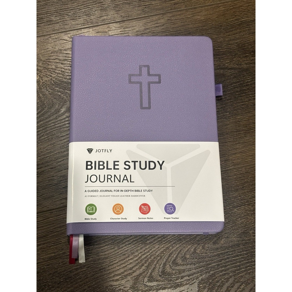 Bible Study Journal - Church Notes Notebook for Note Taking & Reflect -